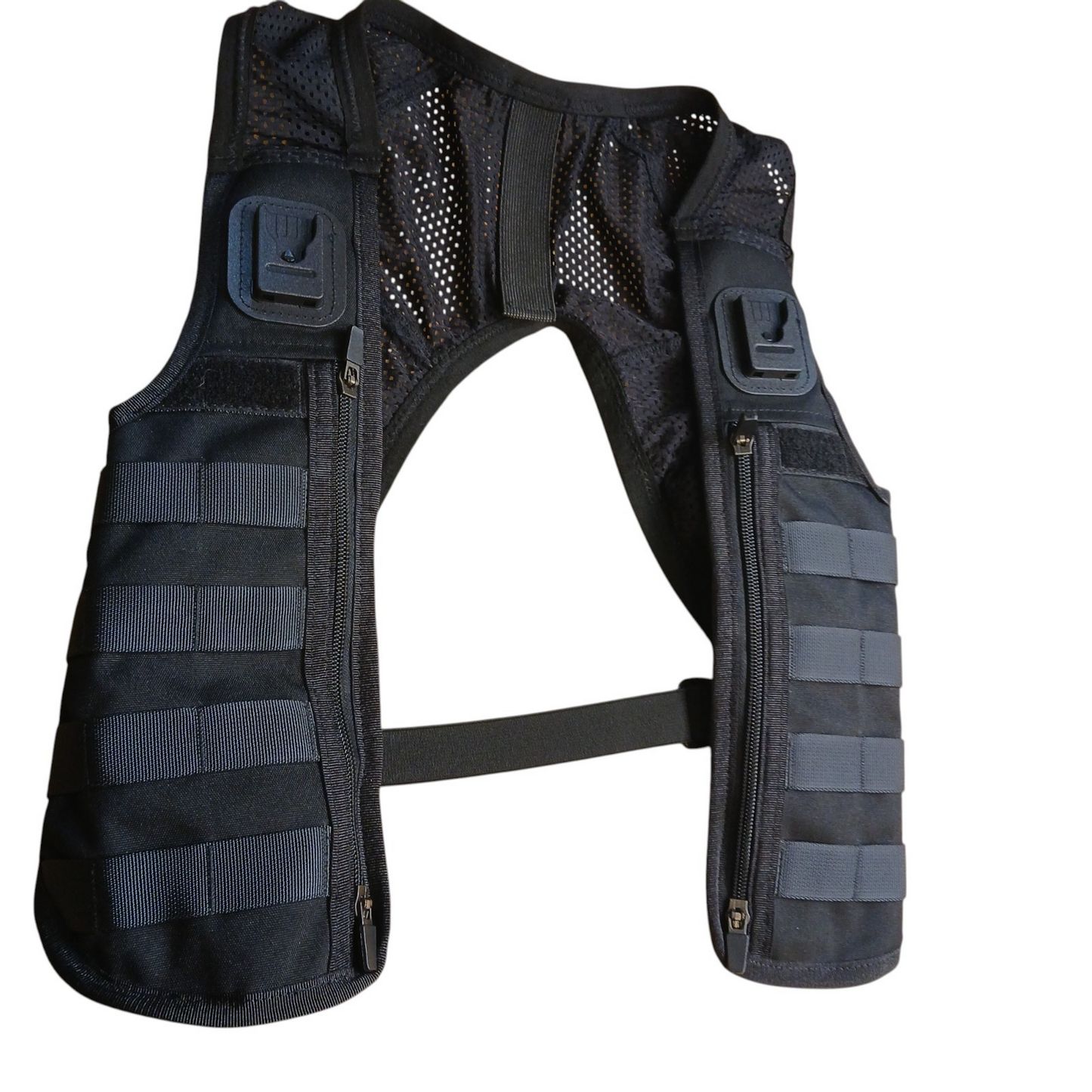 Molle Overt Harness Vest Black Garmentec Small Klickfast Ex Police Tactical