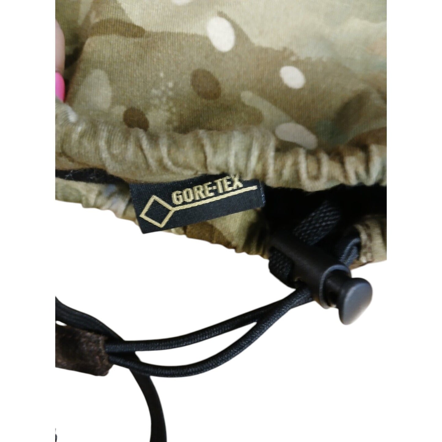 British Army Blizzard Mittens Goretex Mitts MTP Leather Palmed Camo Gloves