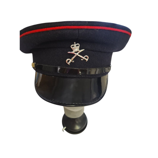 APTC No 1 Dress Peaked Cap Hat Queens Crown Badge Red Piping TV Film Collector