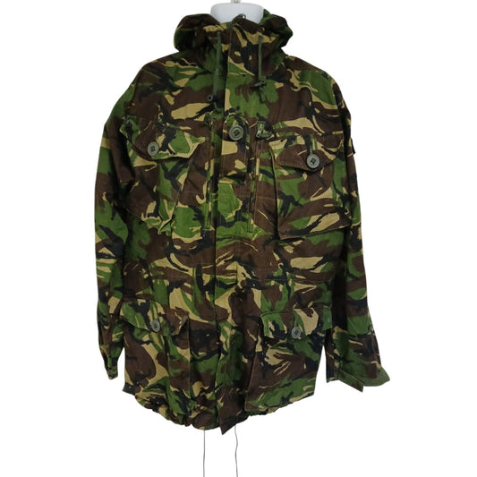 RAF Combat Smock DP Woodland Combat Wired Hood Coat Grade A Jacket Hooded
