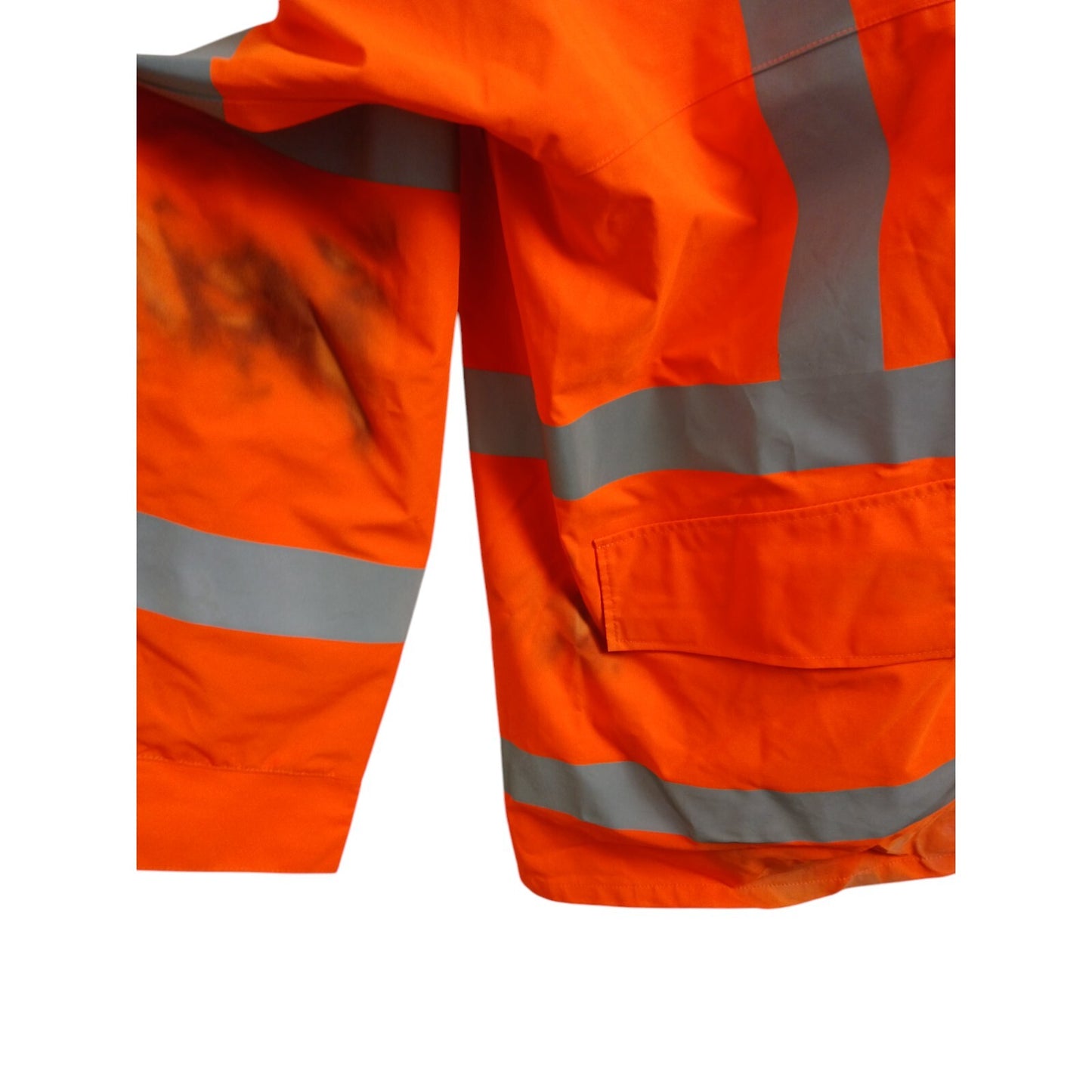 Signal Goretex 3/4 Jacket Hi Vis Hi Viz Waterproof Coat Railway Orange Large