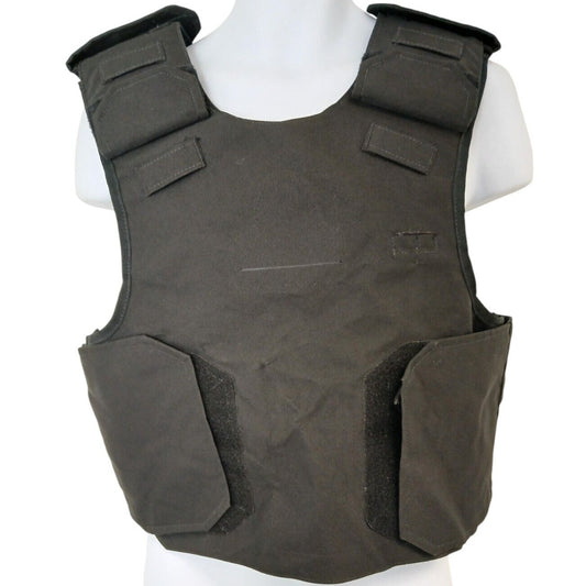 Aegis Engineering Stab Vest Ballistic Cover Body Armour Black Ex Police Security