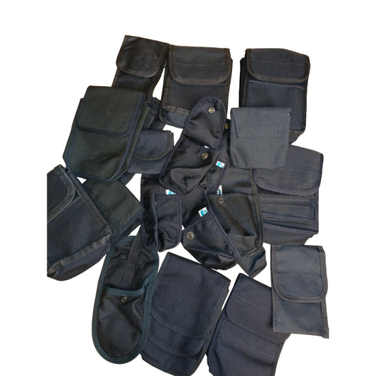 Duty Belt Loop Pouches x20 Multi Use Police Security Airsoft Utility Fishing