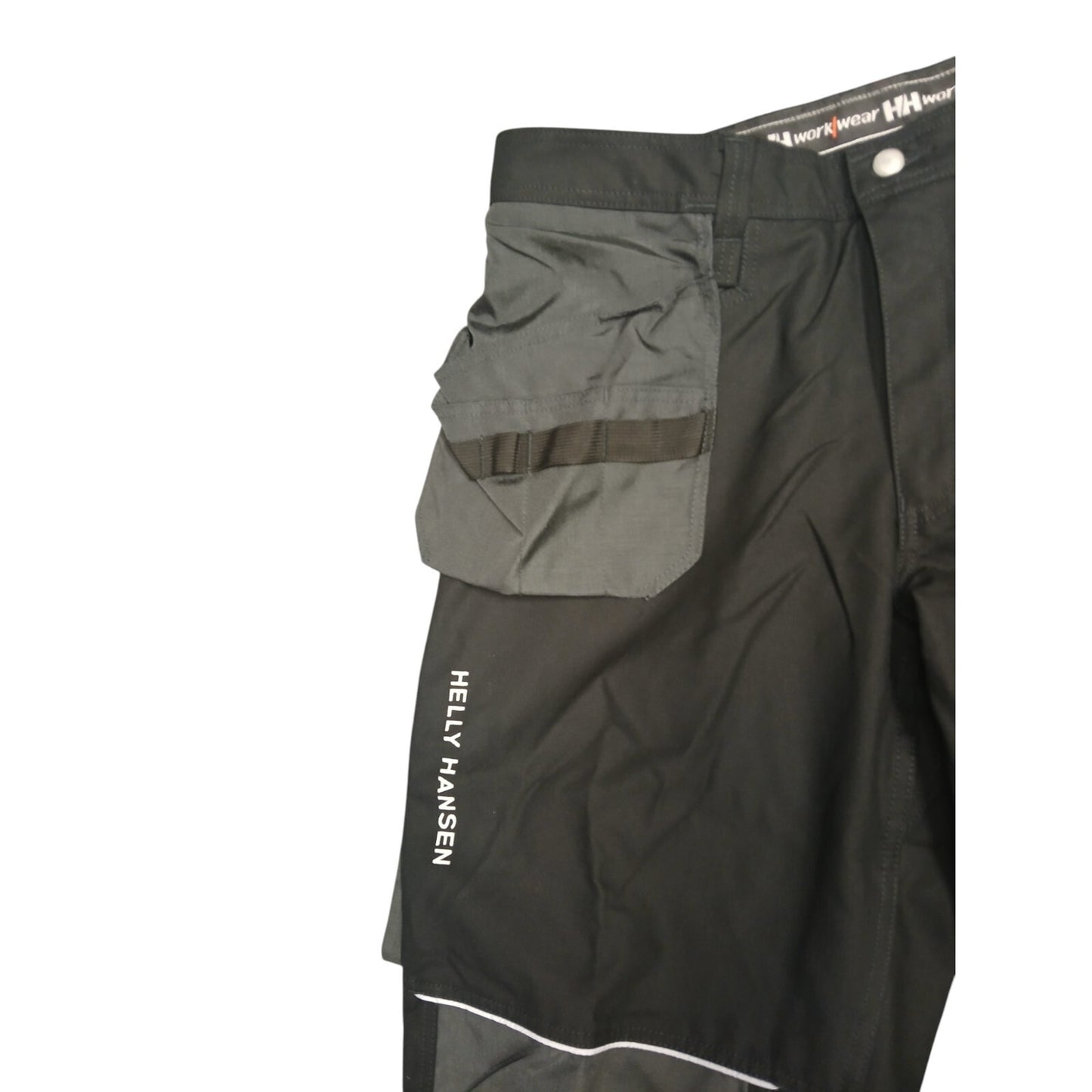 Helly Hansen Work Trousers Chelsea Construction Black Charcoal 76441 Workwear