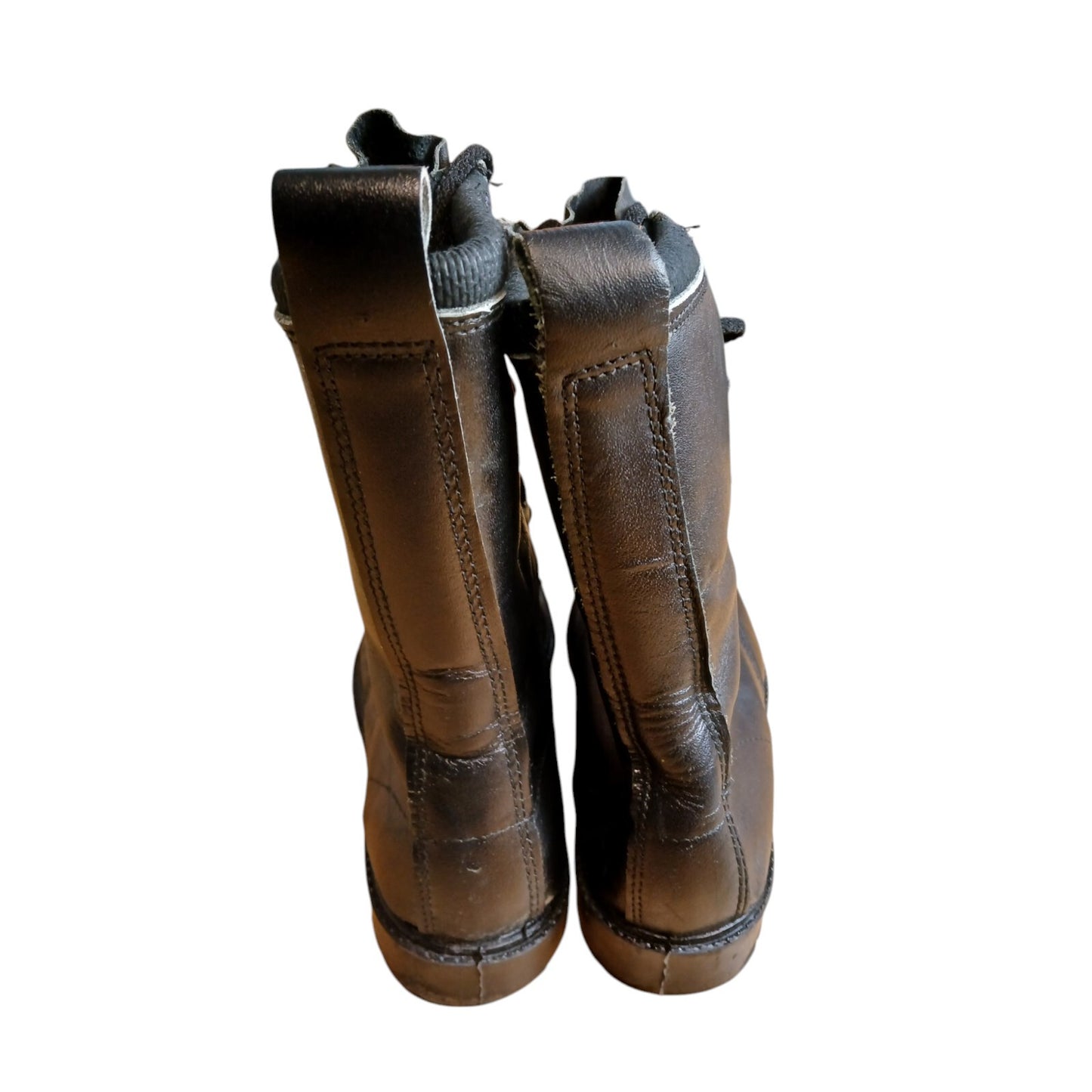 Goliath Leather Safety Boots Police Military Size 12 Security Combat Steel Toe