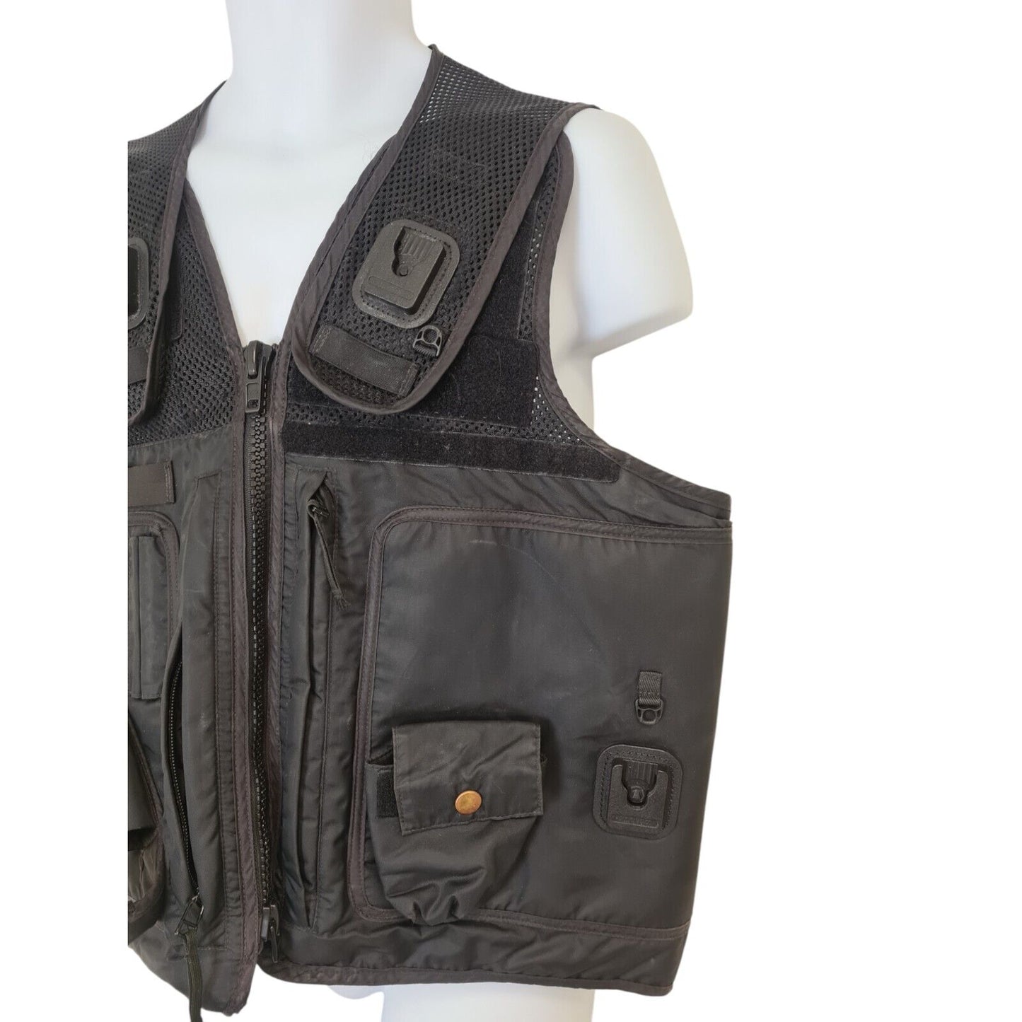 Mehler Vario System Vest Tactical Black Utility Small Integrated Pouches Police
