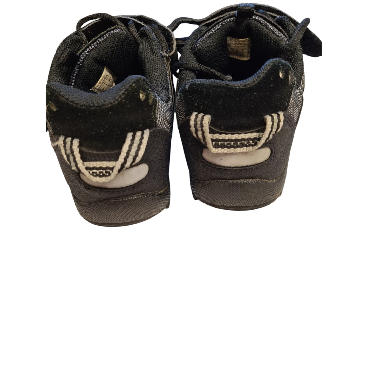 Endura Cycling Shoes Mountain Bike Black/Grey With Cleat Plates Size 7 Patrol