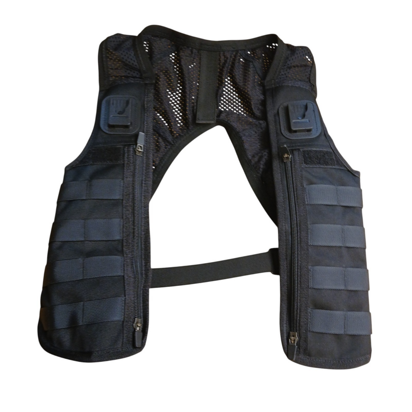 Molle Overt Harness Vest Black Garmentec Small Klickfast Ex Police Tactical