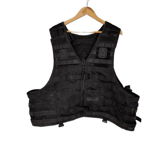 5.11 Molle Tactical Vest Black Ex Police Klickfast Security Dog Airsoft