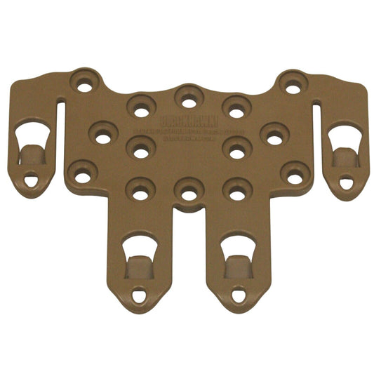 Blackhawk Molle Strike Platform Holster Slide Tan Adapter Attachment Airsoft