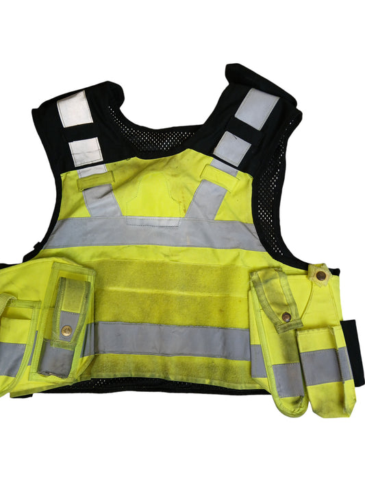 Aegis Engineering Ballistic Vest Cover SizeM-XLR Hi Vis Hi Viz Security ExPolice