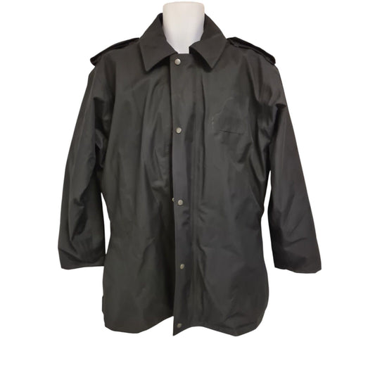Ex Police Black Goretex Jacket 3/4 Length with Liner Coat Security Lightweight