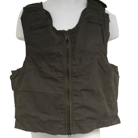 Cooneen Stab Vest Ripstop Body Armour Cover Radio Loop Police Black Security
