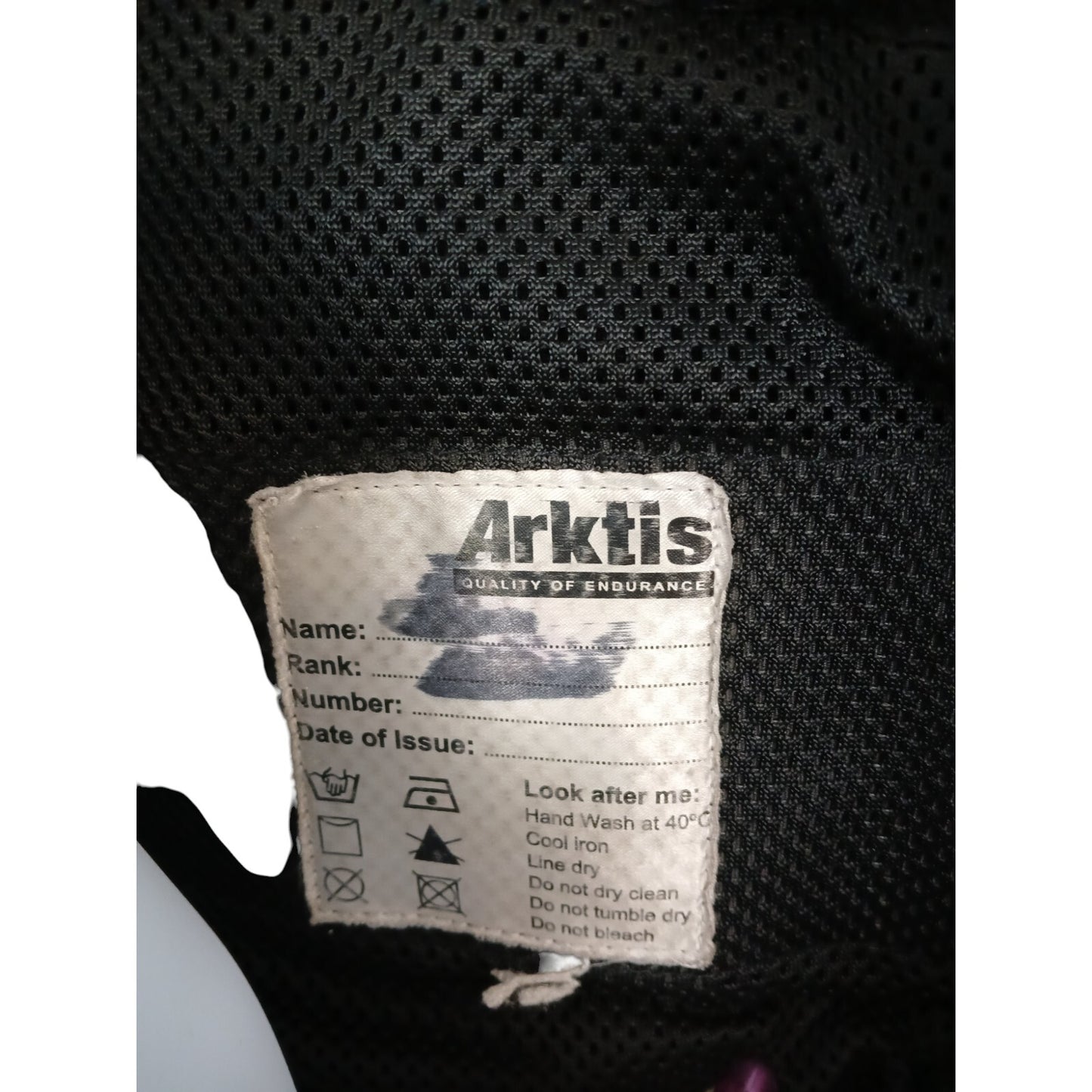 Arktis Tactical Vest Black Integrated Pouches Security Ex Police