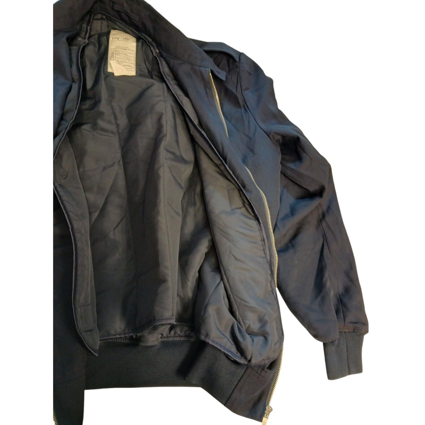 RAF General Purpose Jacket Navy Blue Collar Coat Military With Liner Military