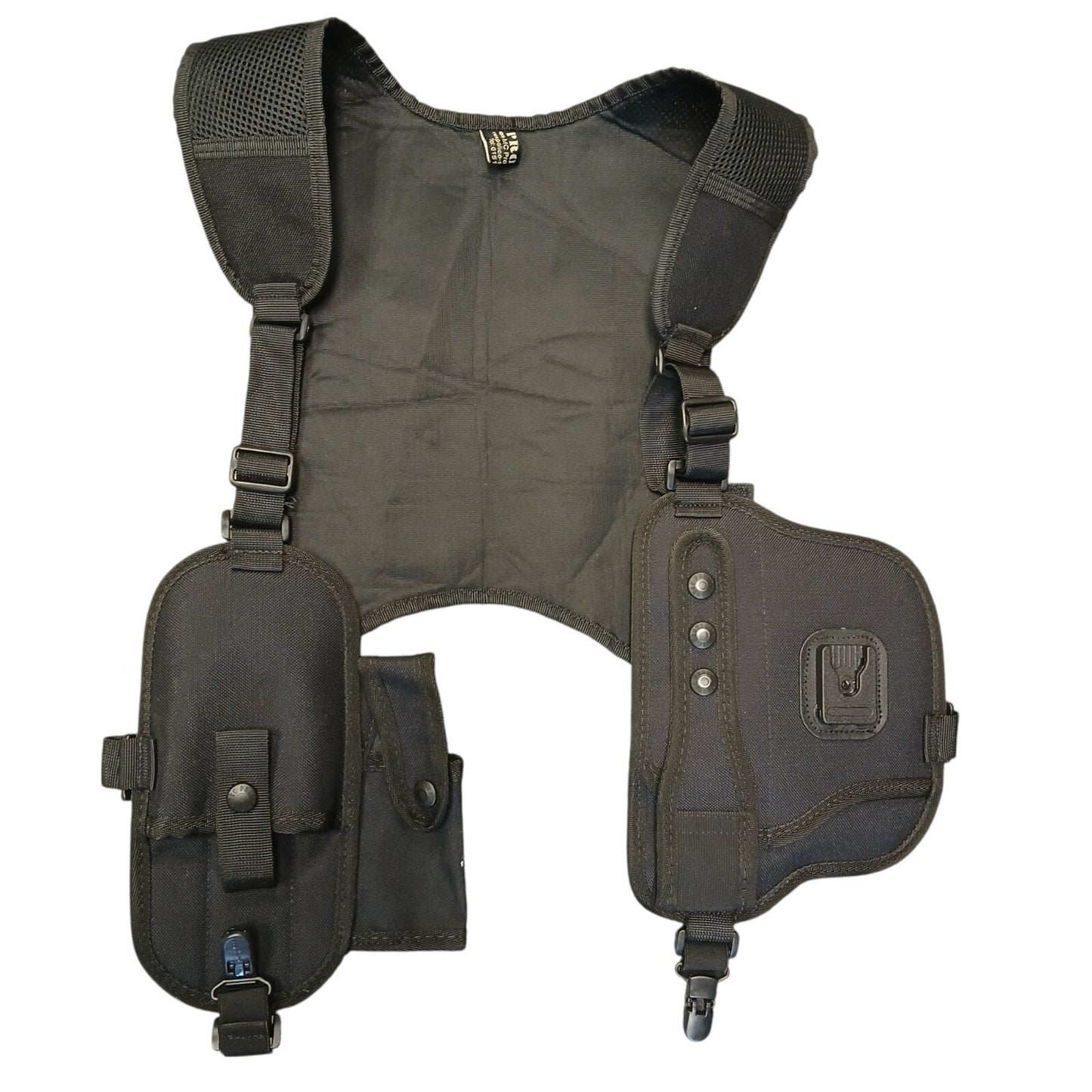 Protec Tactical Shoulder Holster Overt Harness Police Klickfast Black Security