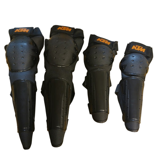 KTM STORM Full Set Arm Protection Protectors Pads Motorcross Enduro Trail Bike