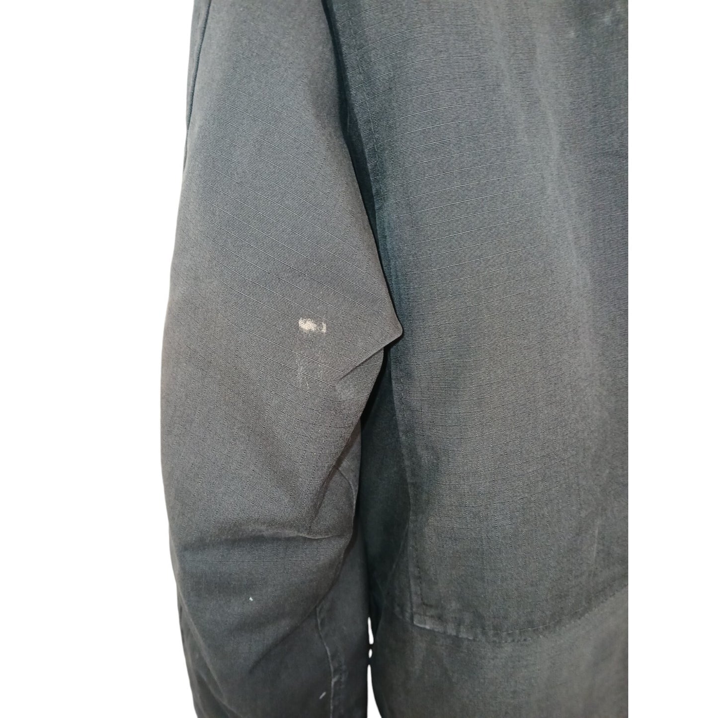 Arktis Ripstop Jacket Coat Medium 3/4 Length Black Ex Police Security Smock M