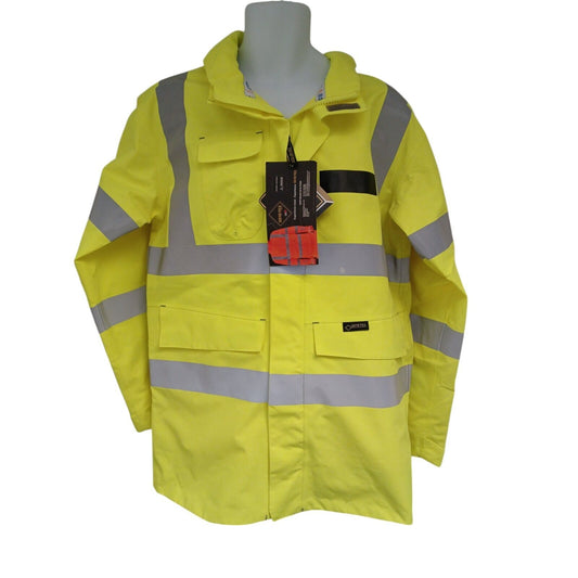Bodyguard Workwear Goretex Jacket Hi Viz HI Vis 3/4 Length Security Waterproof