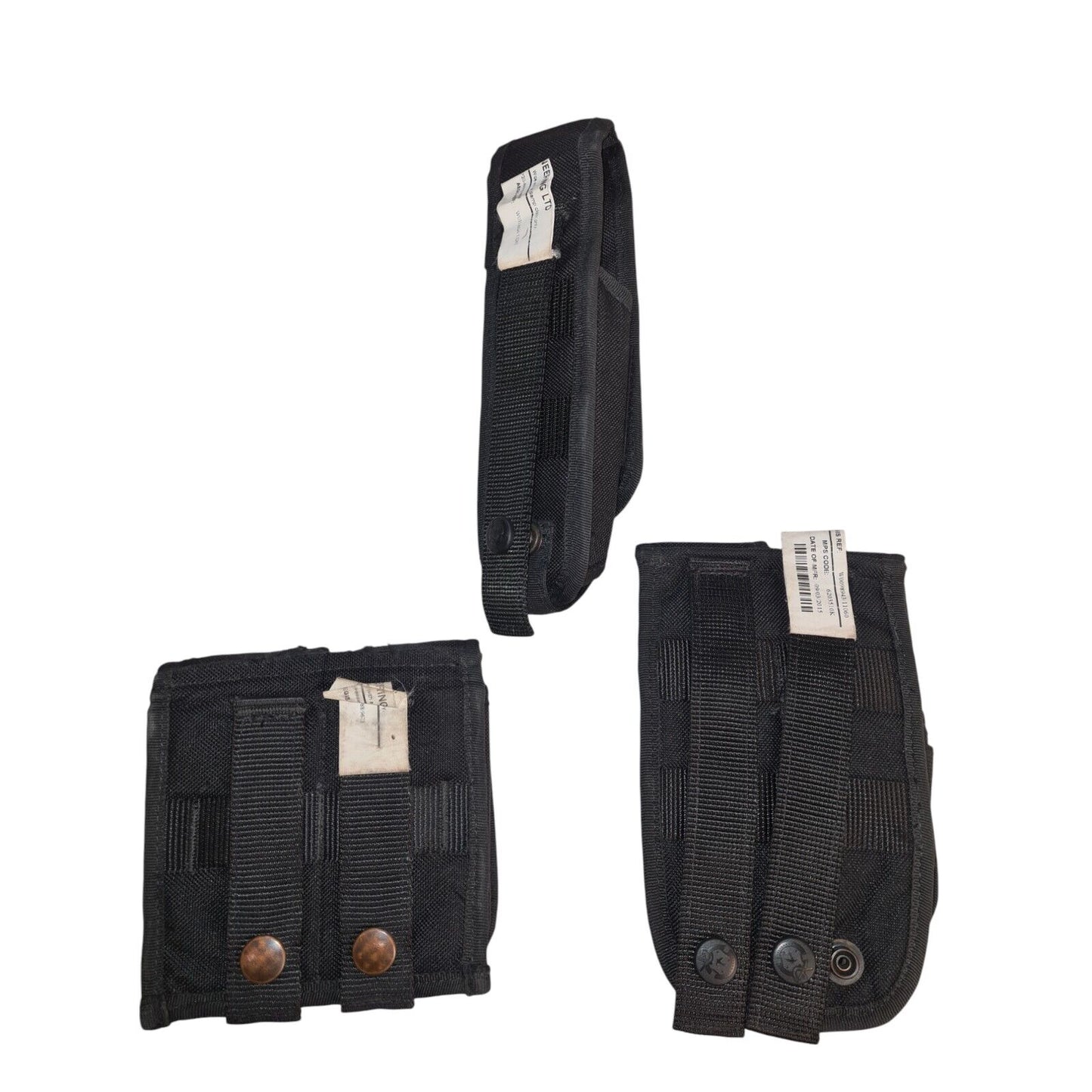 Safariland Aegis Molle Pouch Bundle 3 Black Tactical Security Police Airsoft
