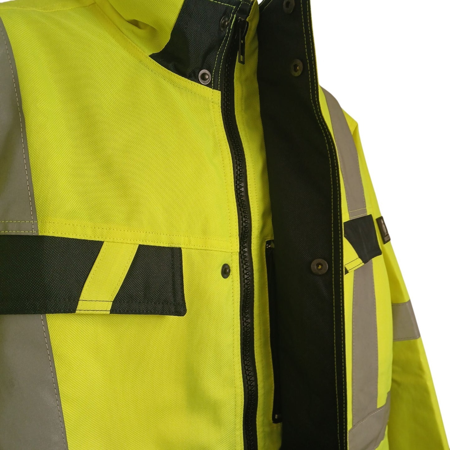 Mascot Hi Viz Jacket Yellow Hi Vis XL Safety Workwear Reflective Coat Grade A