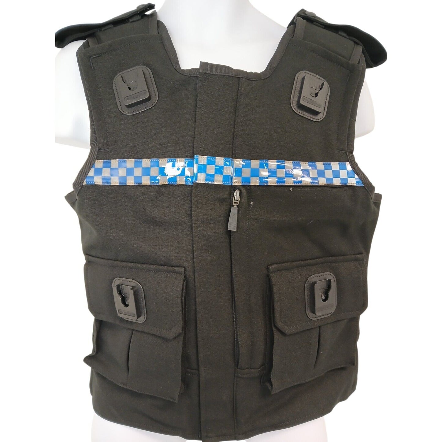 Cooneen Stab Vest Ballistic Body Armour Cover Black Klickfast Ex Police Female