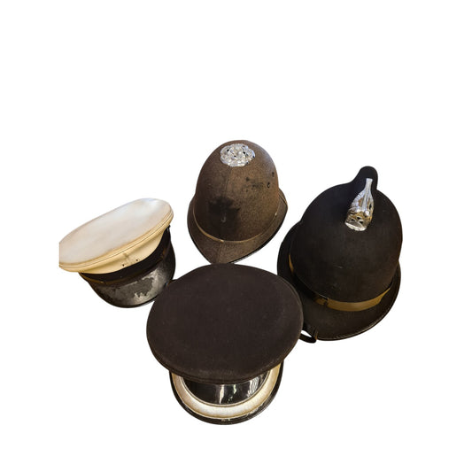 Police Hat Bundle 4 x Superintendent Traffic Rose Top Restorer Film Collector