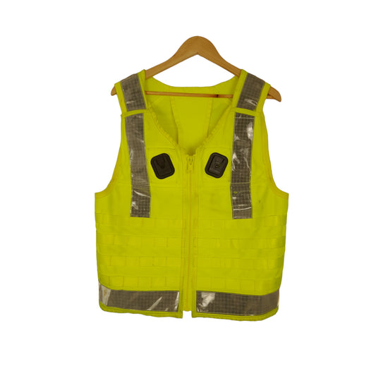Yaffy Molle Tactical Vest Utility Hi Vis Security Protection Police Model 1016