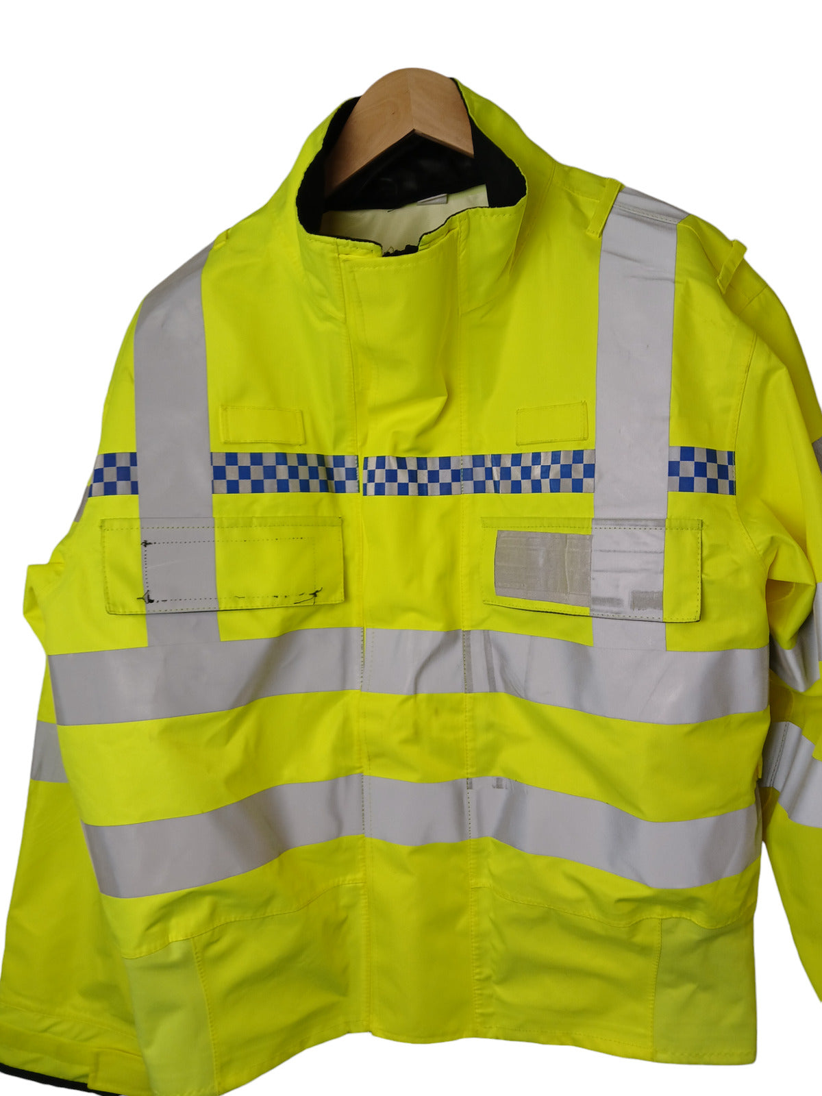 Hi Vis Hi Viz Security Jacket Bomber Blouson Breathable Waterproof Lightweight