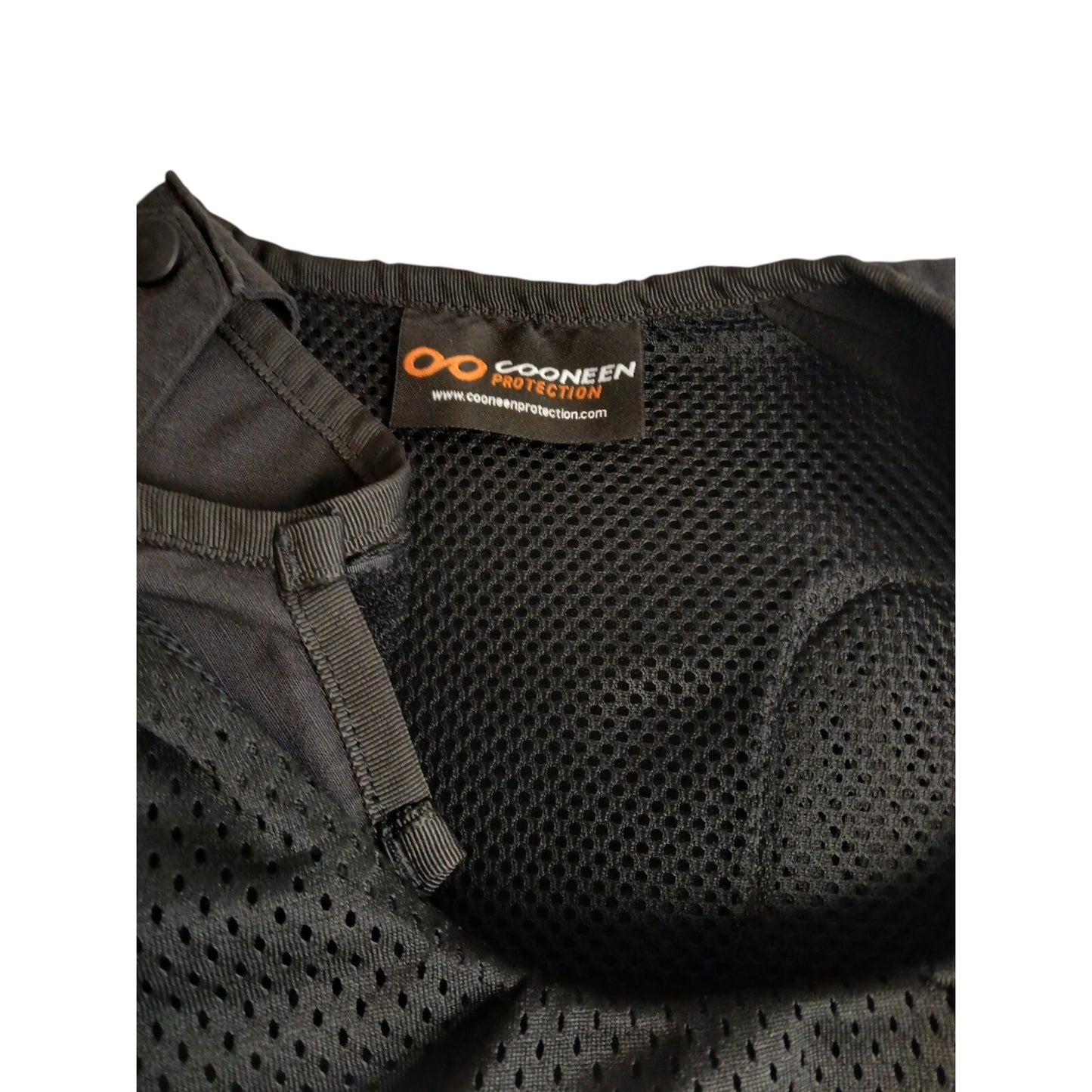 Cooneen Stab Vest Ripstop Body Armour Cover Radio Loop Police Black Security