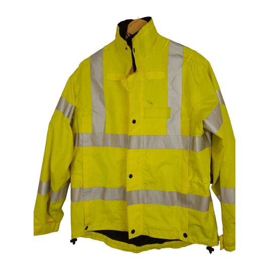 Keela Police Cycling Jacket Hi Vis Waterproof Security Emergency Recovery