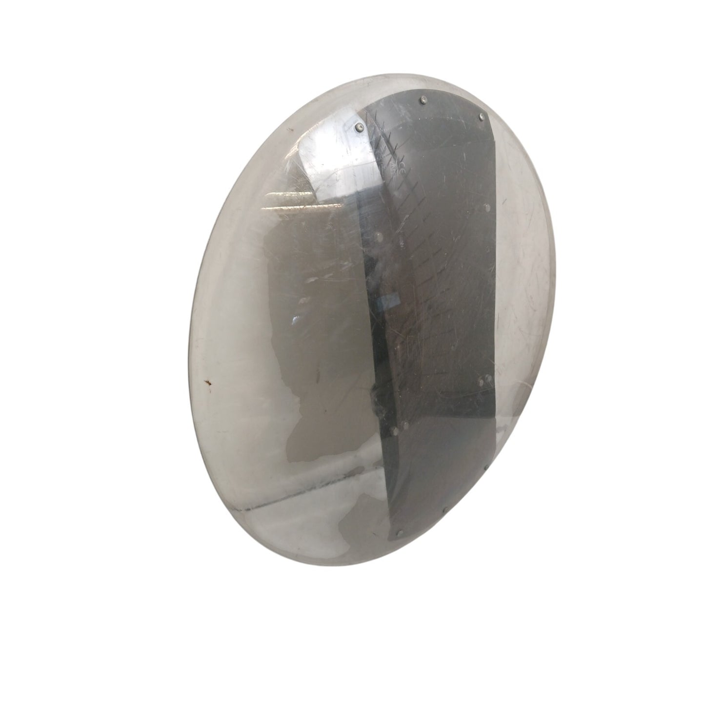 Riot Shield Round Circular Anti Protection Tactical Clear 66cm Police Airsoft