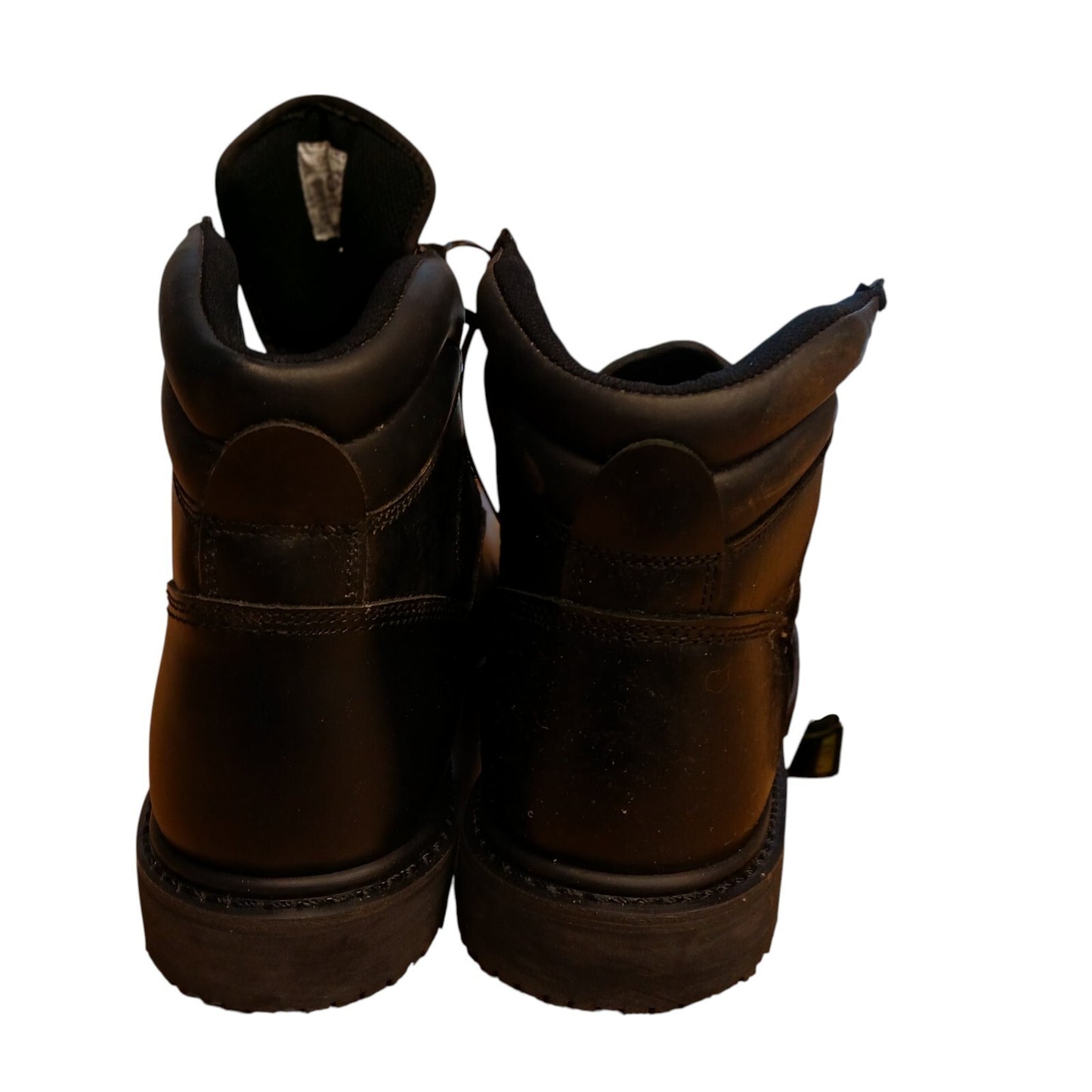 Opgear Safety Boots Black leather size 11 Police Security Workwear Steel Toe Cap