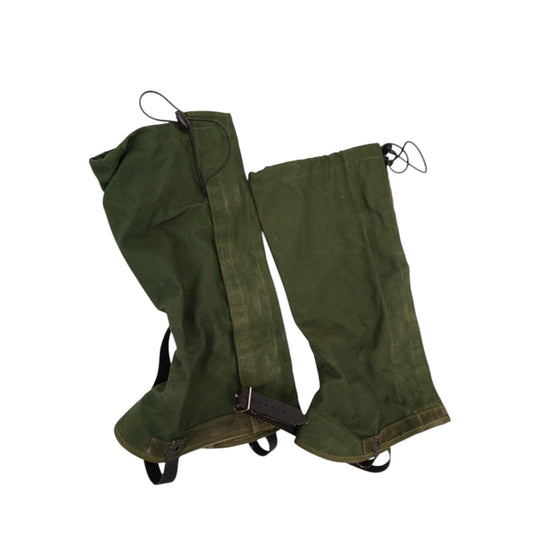 British Army MK11 Gaiters Snow Green Waterproof Boot Covers Hiking Camping