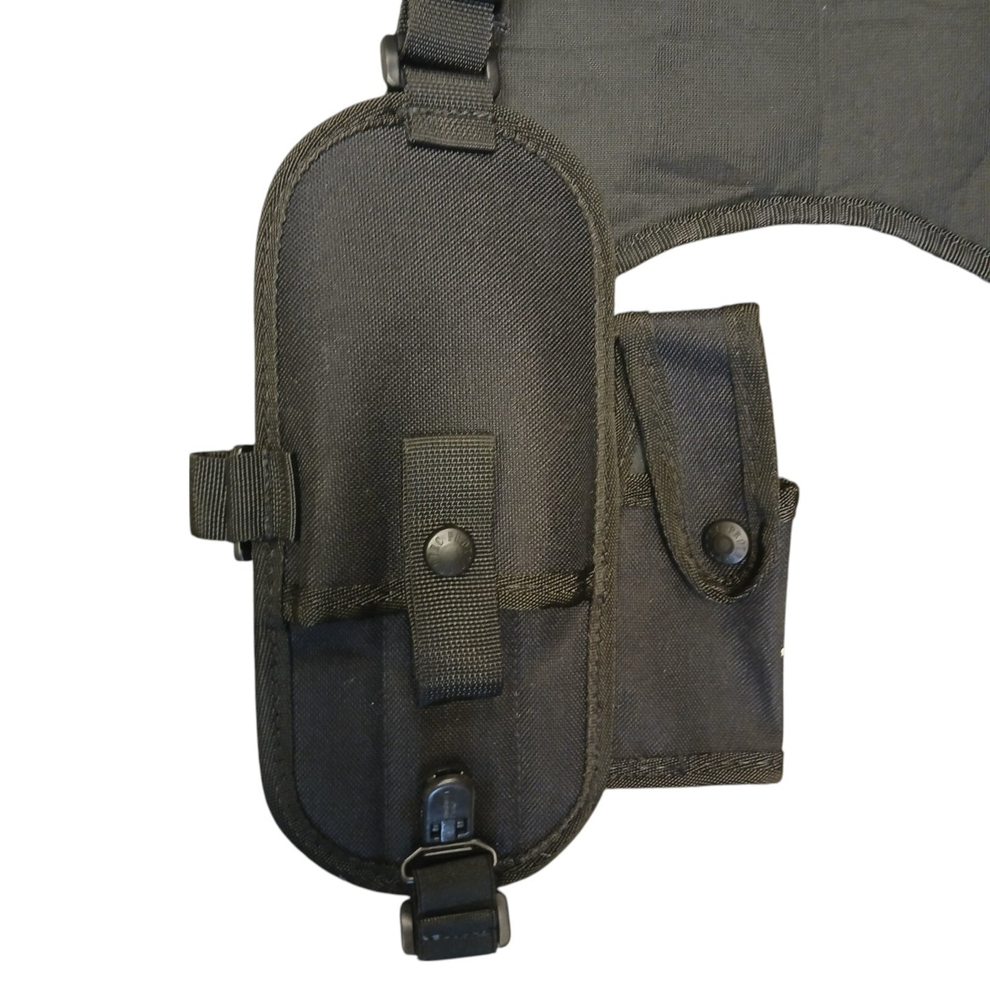 Protec Tactical Shoulder Holster Overt Harness Police Klickfast Black Security