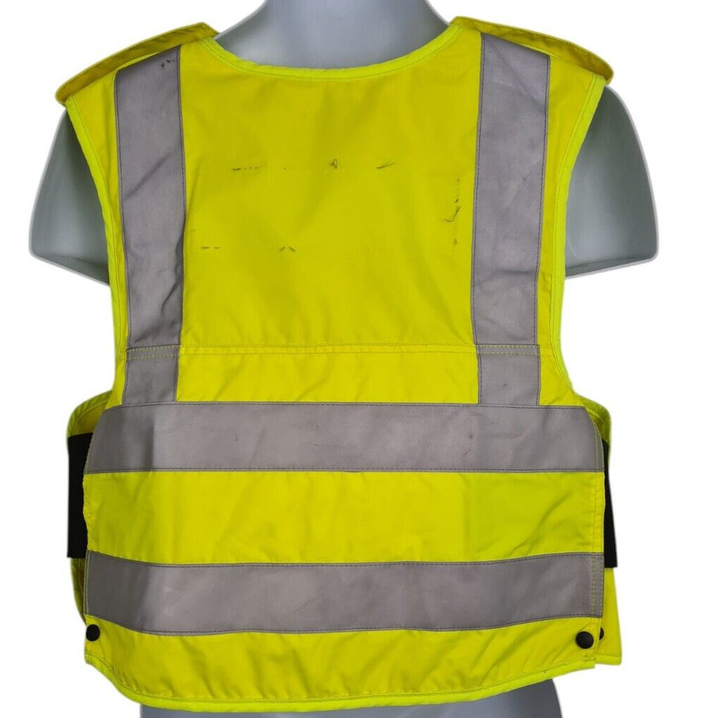 Mehler Vario System Vest Tactical Stab Hi Vis Hi Viz Size 4.2 Security Airsoft