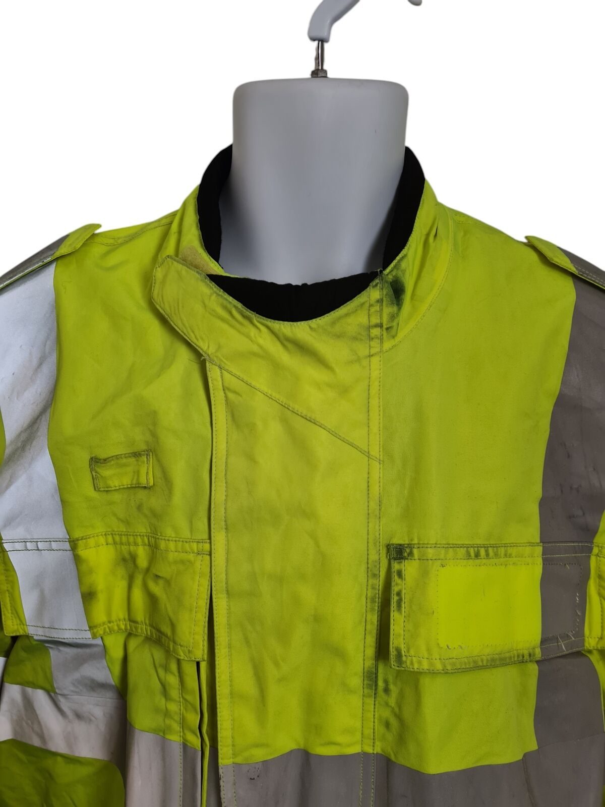 Halvarssons Waterproof Jacket Coat Hi Vis Hi Viz Yellow Winter Motorcycle