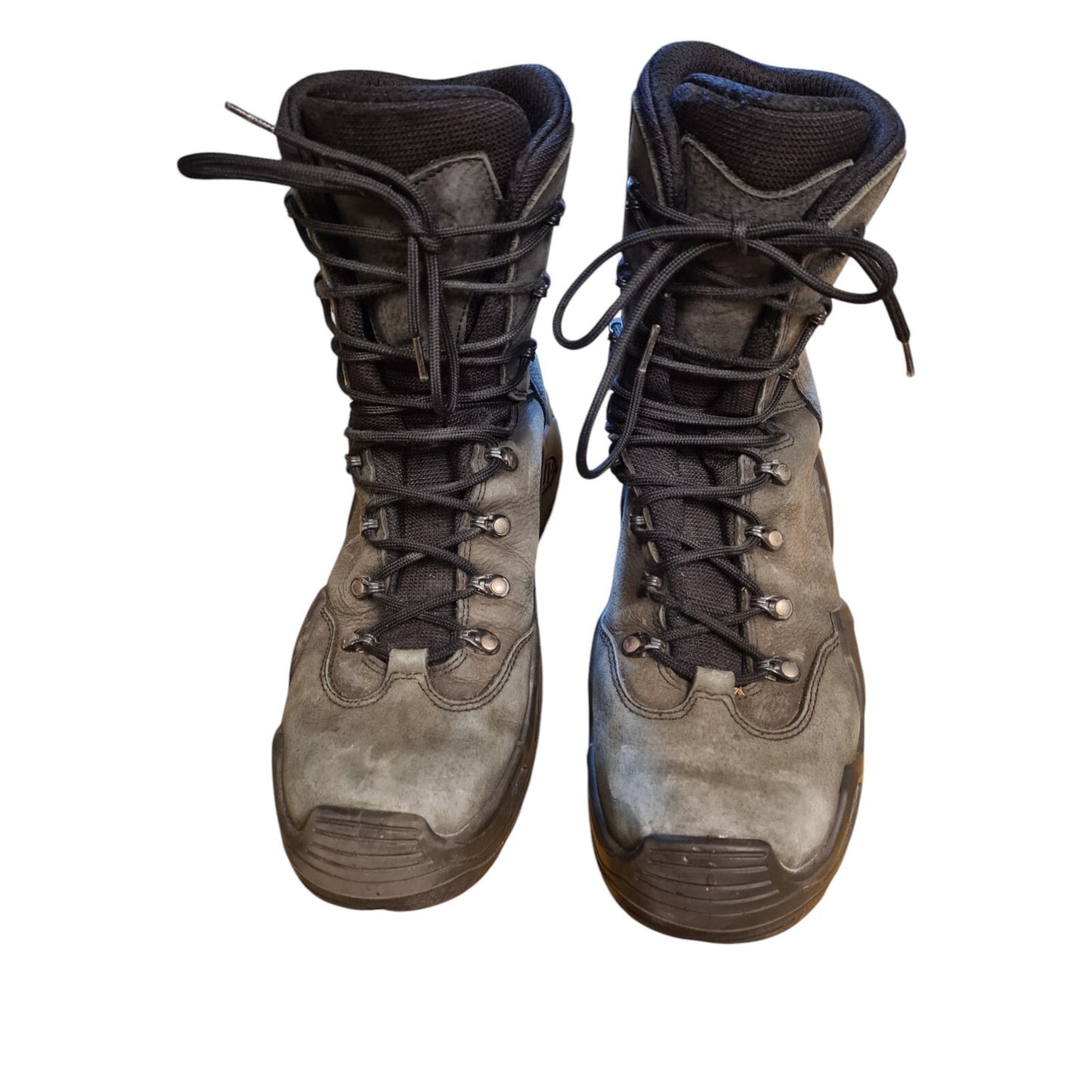 Lowa Goretex Boots Z-8 GTX Leather Size 11 Black Walking Hiking Militaria