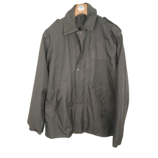 Ex Police Goretex Mens Jacket Coat 3/4 Length Macbean Large Waterproof Black