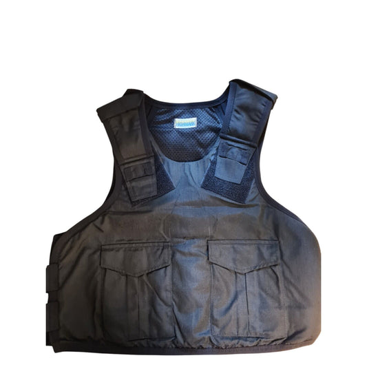 Highmark Ballistic Stab Vest Body Armour Cover Black Security Ex Police 5F/5E