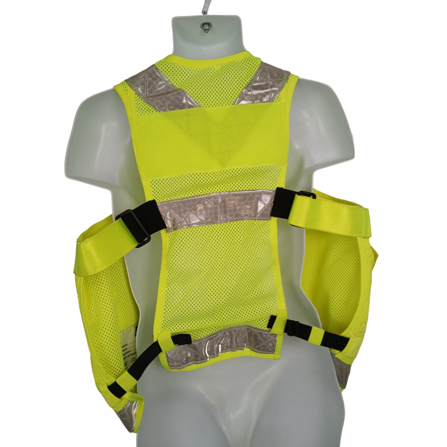 Arktis Tactical Vest Hi Vis Attached Pouches Ex Police Klickfast Docks Security