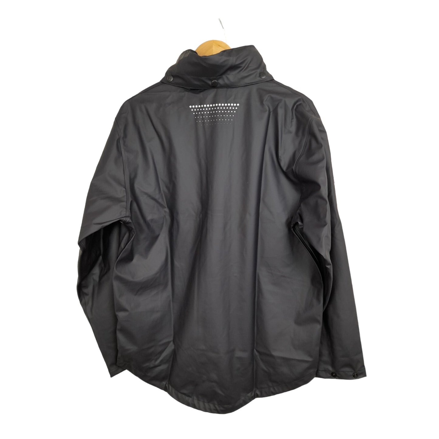 Helly Hansen Voss Jacket 70180 Workwear Hooded Waterproof Coat Navy