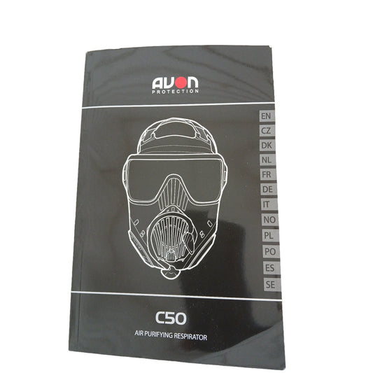 Avon User Manual C50 Air Purifying Respirator Book Paperback Police