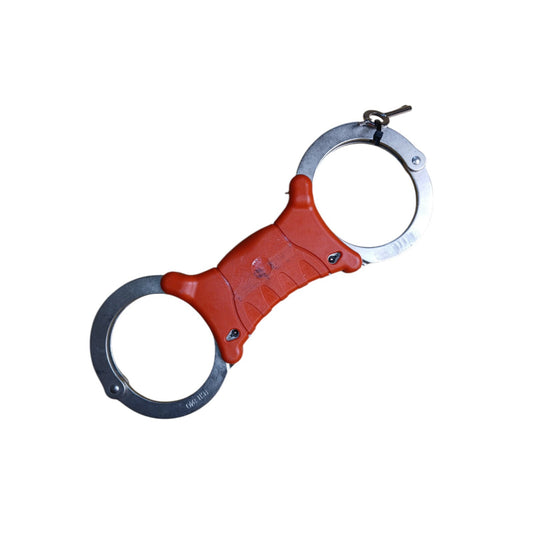 TCH840R Handcuffs Red Training Speedcuffs Cuffs Police Rigid Handcuffs With Key