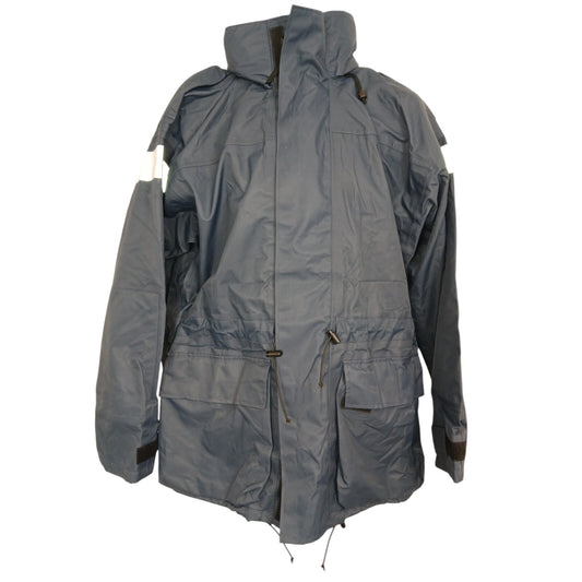 British RAF Goretex Jacket Hood Hooded Wet Weather MVP Coat Navy Waterproof