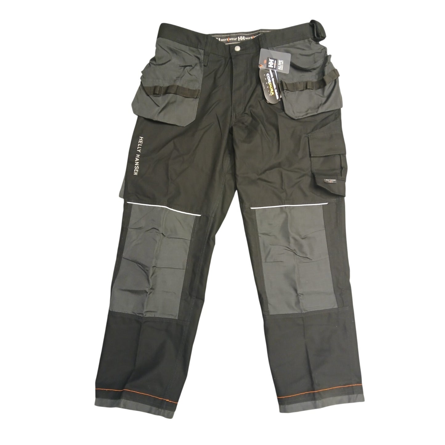 Helly Hansen Work Trousers Chelsea Construction Black Charcoal 76441 Workwear