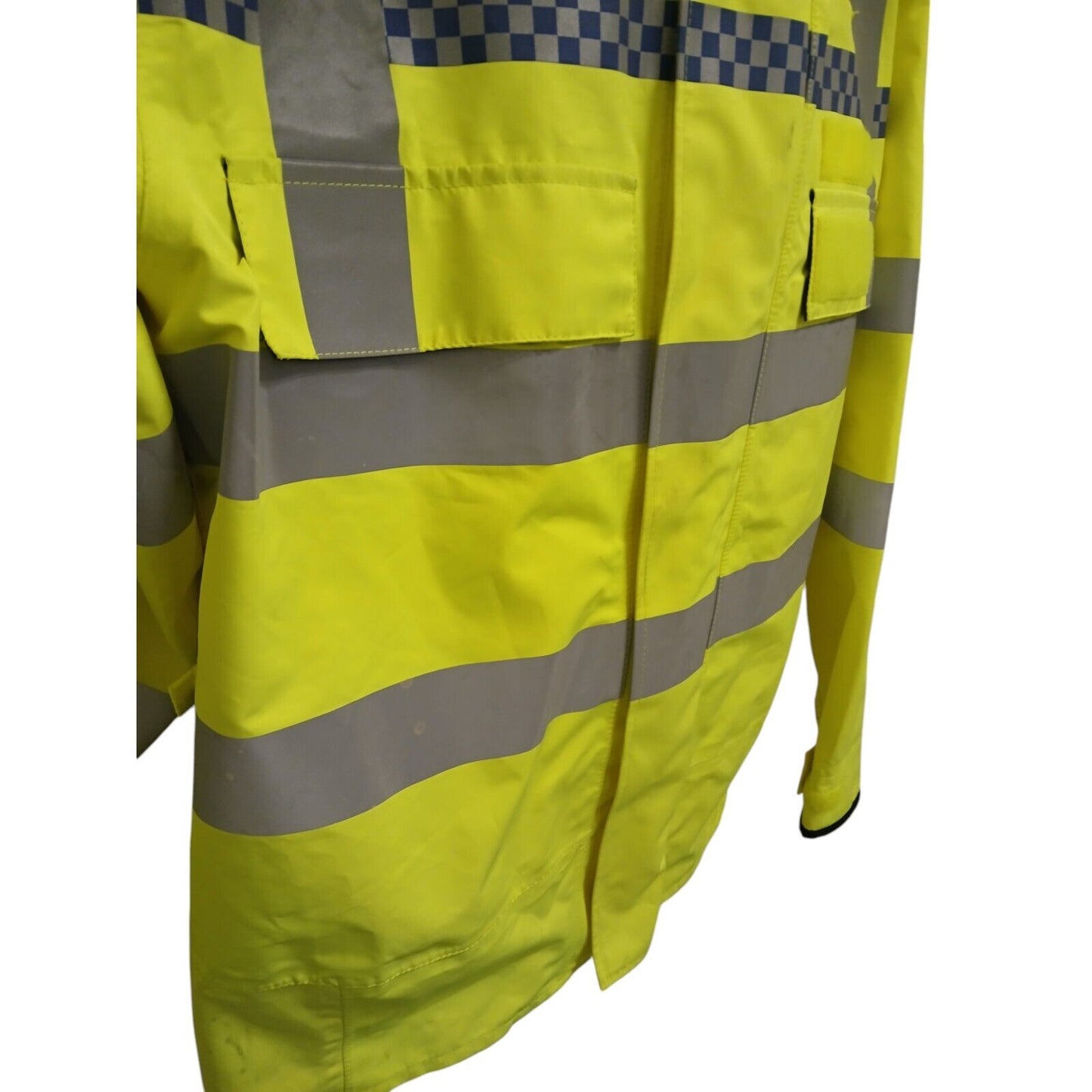 Hi Viz Blouson Bomber Waterproof Coat Jacket Hi Vis Klickfast Police Security