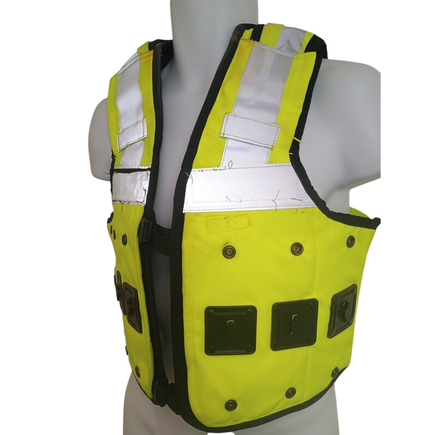 Aegis Tactical Vest Female Hi Vis Hi Viz Yellow Black Security XXS