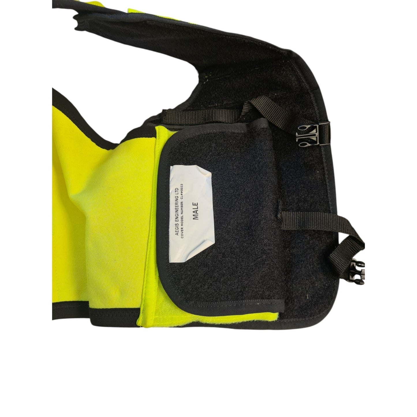 Aegis Tactical Vest Hi Vis Hi Viz With Various Pouches Security Doormen Size M