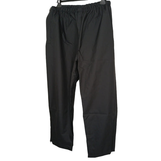 Yaffy 693 Waterproof Over Trousers Unisex Black Security Ex Police Stock New